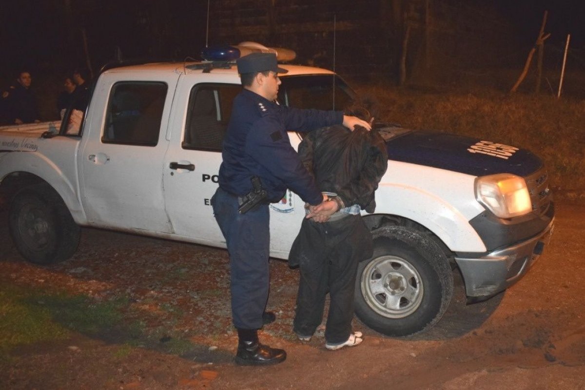 Uno de los sujetos fue detenido