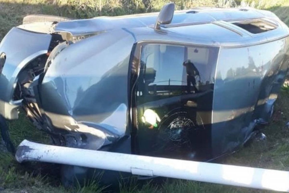 Así quedó el vehículo siniestrado (Crédito 03442)