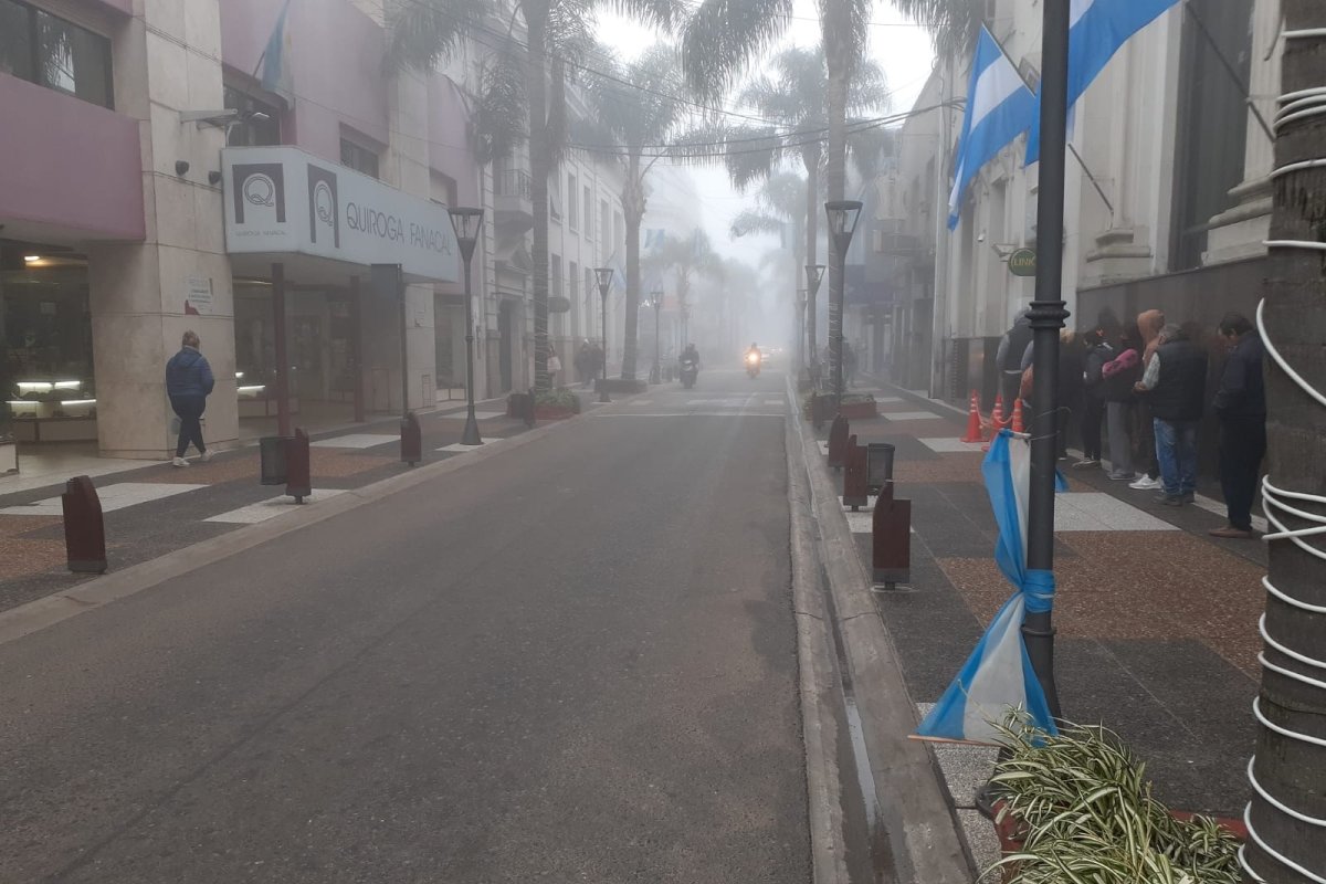 Niebla en Gualeguaych&uacute;
