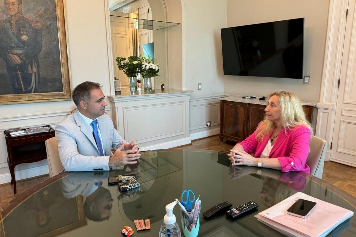 El intendente Davico se reunió con Karina Milei en Casa Rosada El intendente Davico se reunió con Karina Milei en Casa Rosada