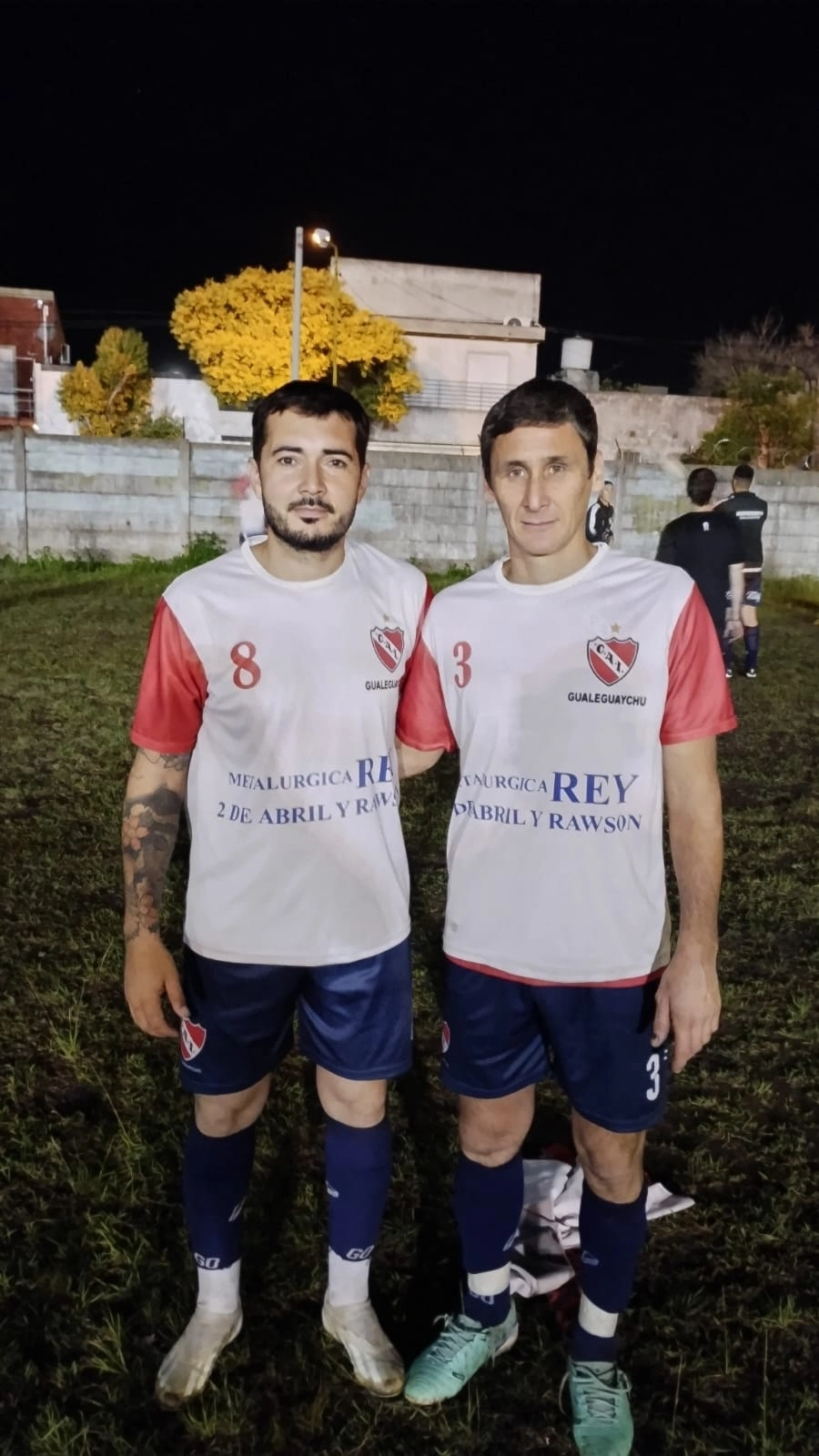 Cachete Pereyra y Luis Keller jugaron su &uacute;ltimo partido.