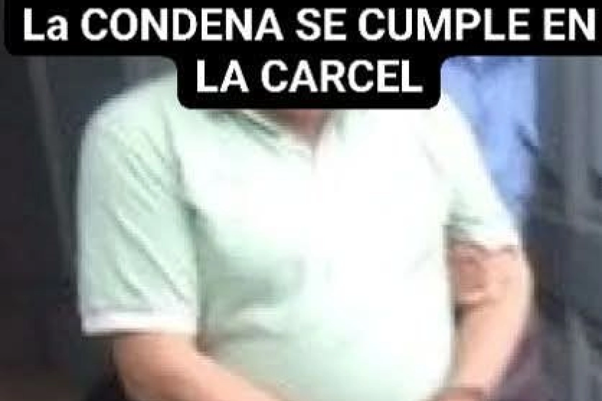 Captura de la publicación de la víctima