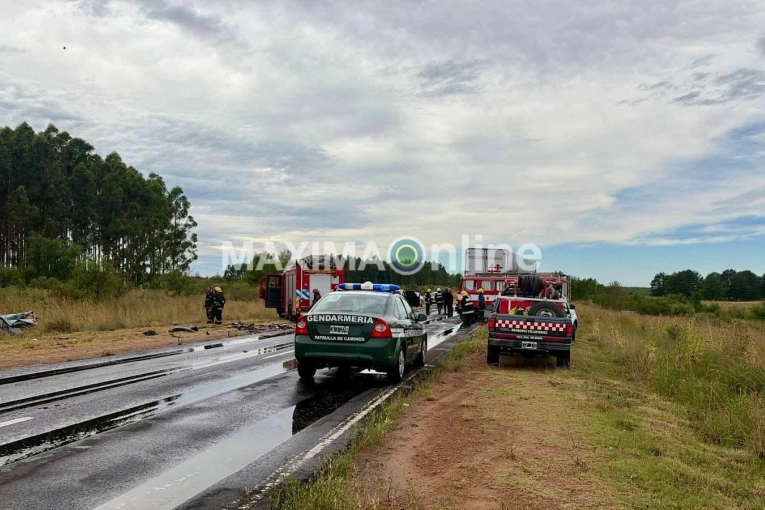 Tragedia en Ruta 136: dos personas fallecidas