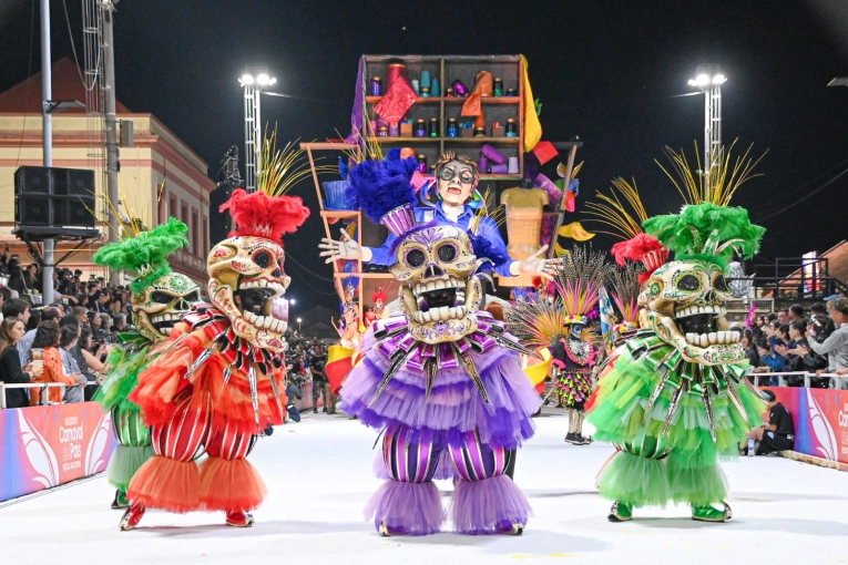 Gualeguaychú vivió la primera noche del carnaval del país