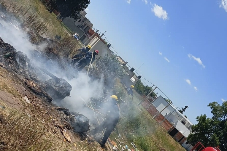 Sábado y domingo, varias salidas de Bomberos de Gualeguaychú