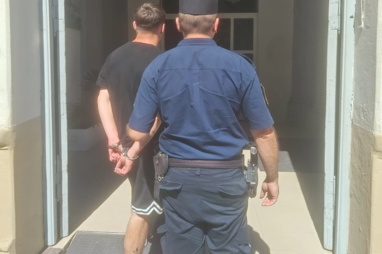 Por las cámaras vio que intentaban ingresar a su comercio: joven detenido