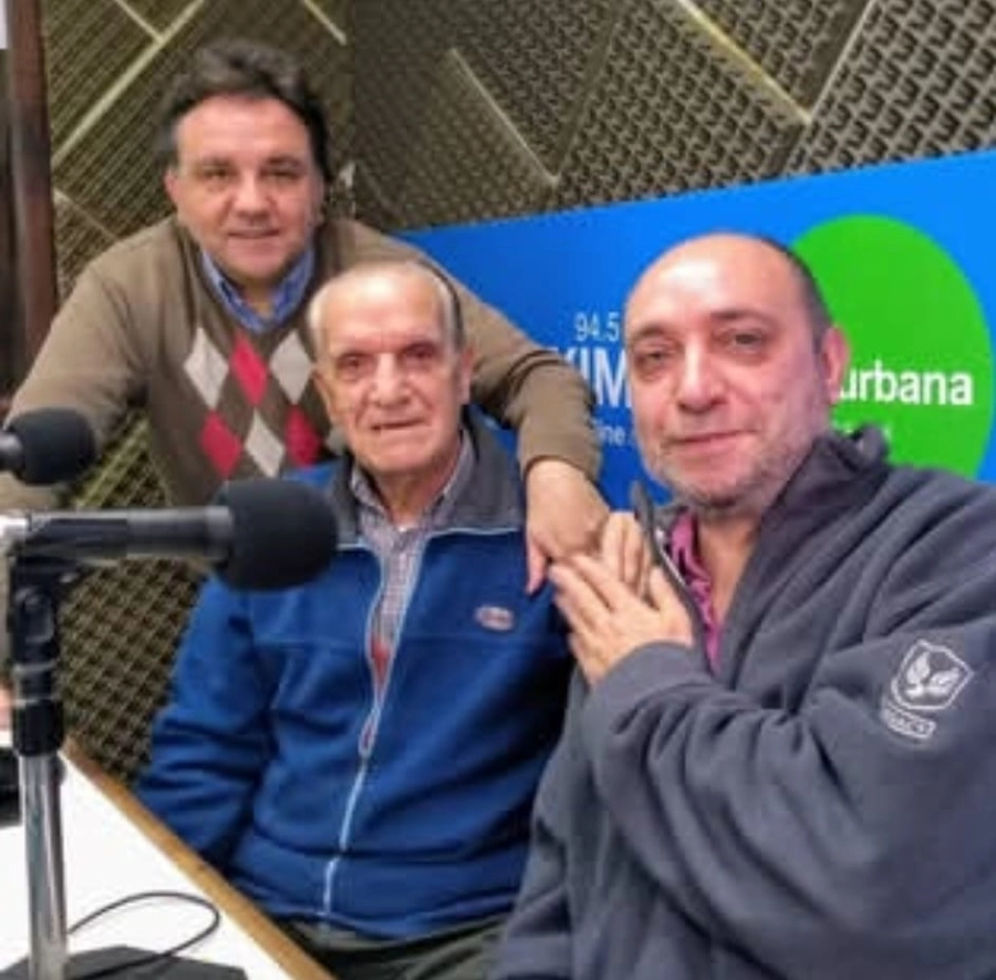 Con Valent&iacute;n Ibarra y Fabi&aacute;n Magnotta en su visita a M&Aacute;XIMA en 2019