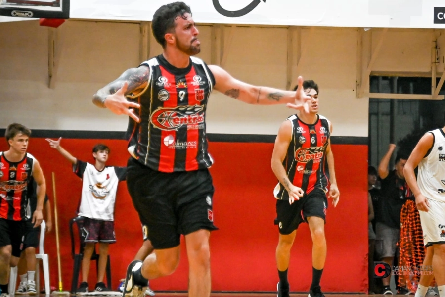 Aquiles Montani goleador del juego con 20 pts. Foto: Dami&aacute;n C&aacute;ceres