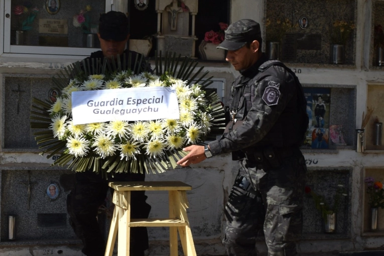 Homenaje a 8 años del fallecimiento del Sargento Froilán Pedroza