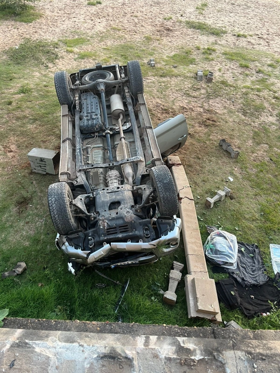 La Toyota Hilux en la zona de ribera