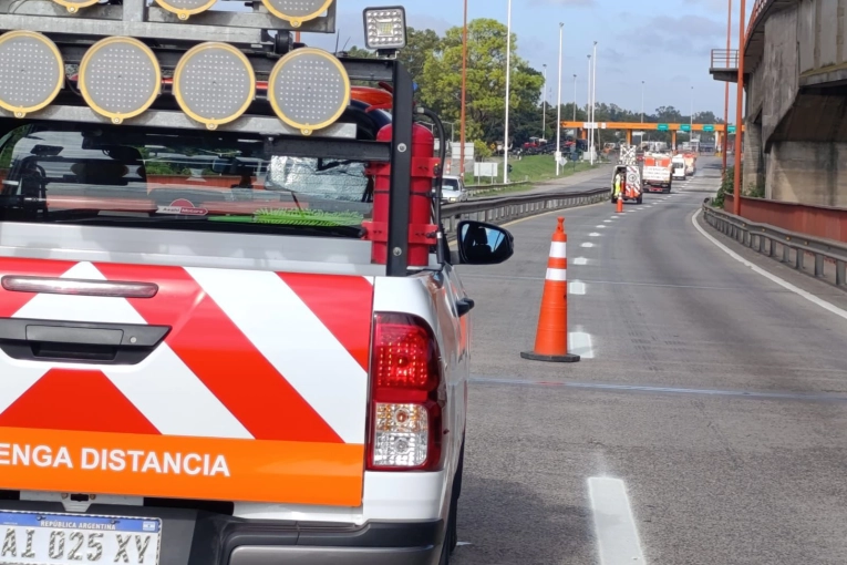 Zárate-Brazo Largo: arreglan el puente en la zona del choque de camiones