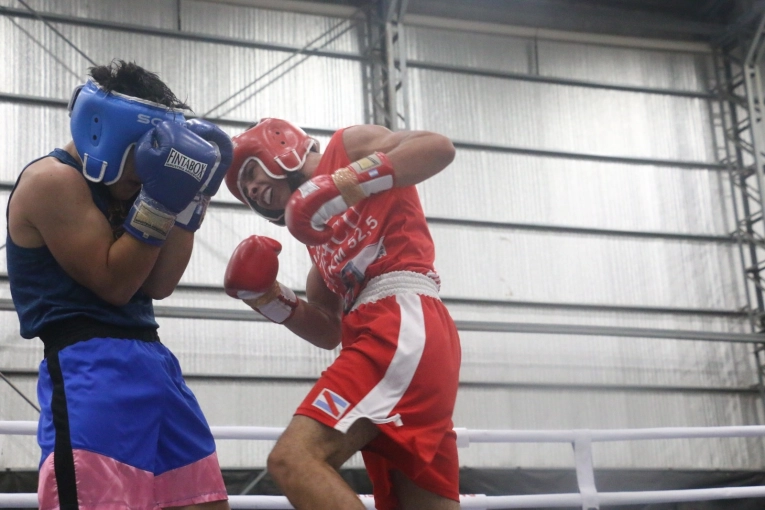 Triunfos de Tiziano Hermosilla y Ayrton Araujo en una nueva velada de box