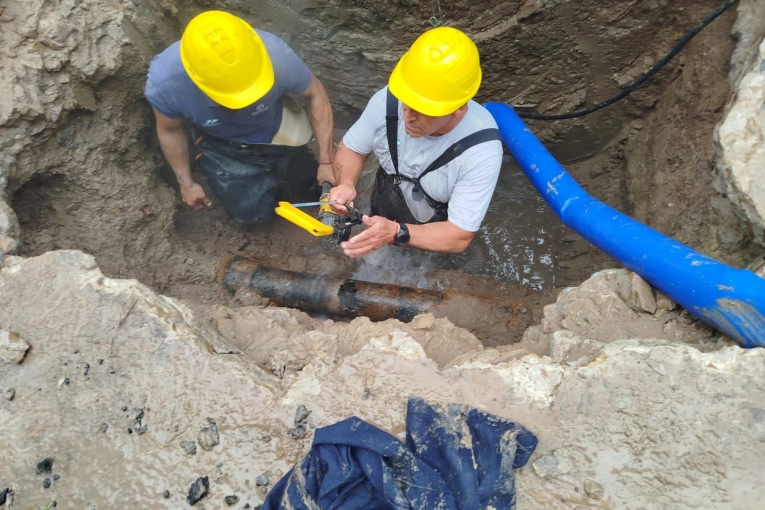 Reparación finalizada: se restablece el servicio de agua potable ...