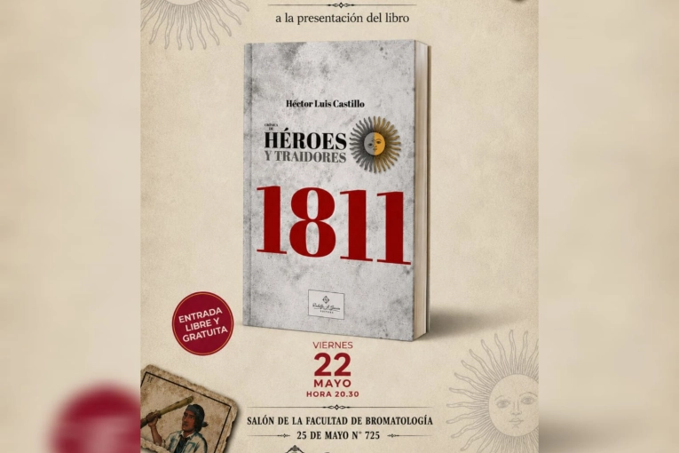 Luis Castillo rescata el valor de Artigas y caudillos entrerrianos en su nuevo libro: 1811