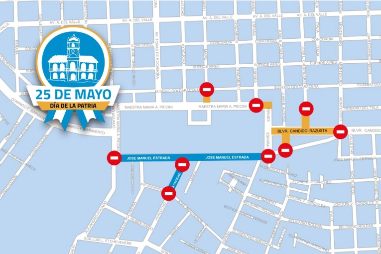 Cómo será el operativo de Tránsito desde el domingo 24 y durante la fiesta del 25