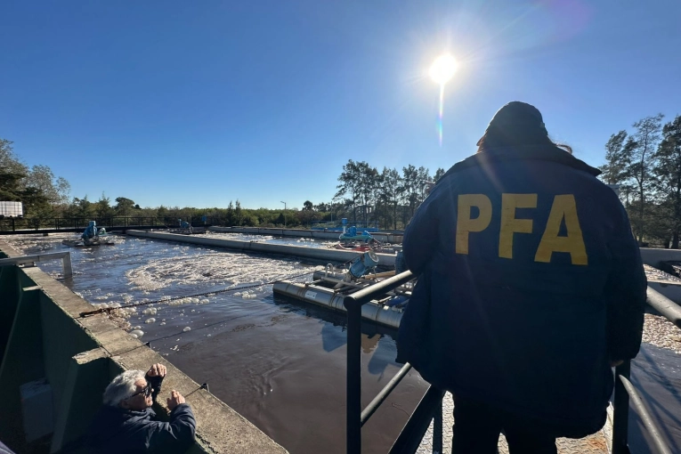 Investigan maniobras clandestinas dentro de la planta de tratamiento del Parque Industrial Gualeguaychú
