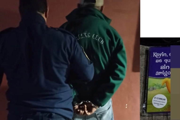 Causó daños para robar en un puesto de diarios