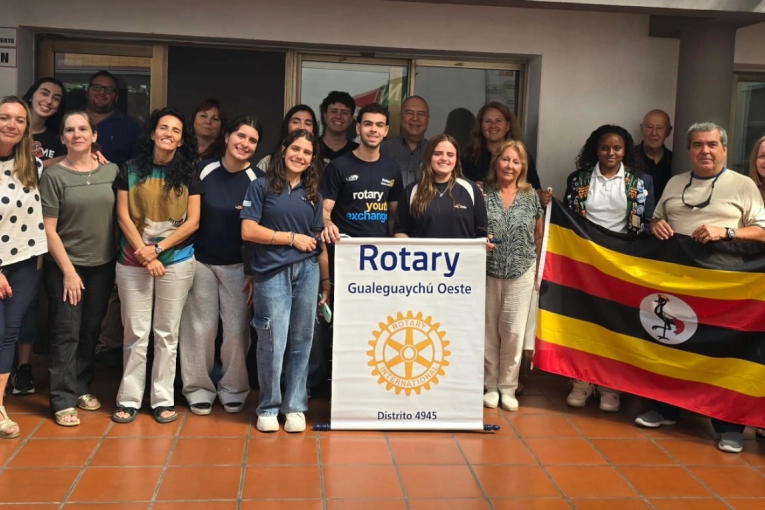 Rotary Gualeguaychú Oeste celebra 33 años de servicio