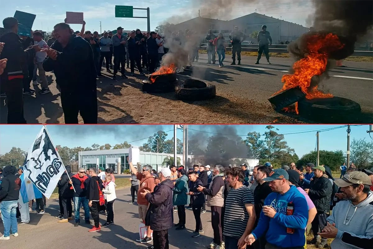Reclamo en ruta 14