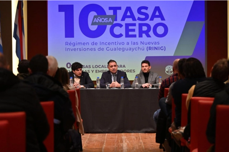 0 tasas por 10 años: los anuncios de Davico para nuevas inversiones en Gualeguaychú