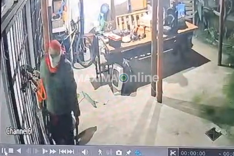 Trepó una pared de 3,5 metros, se lastimó con púas y robó mientras los dueños trabajaban