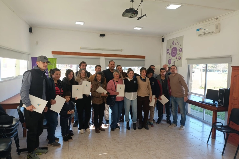 Se entregaron microcréditos a emprendedores de Pueblo Belgrano