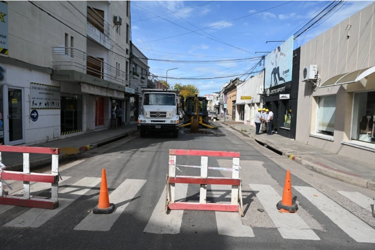 Cuales son las calles afectadas por trabajos de bacheo en la zona céntrica
