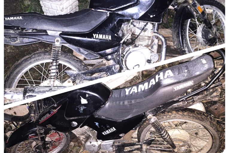 Secuestran moto tras una denuncia por robo