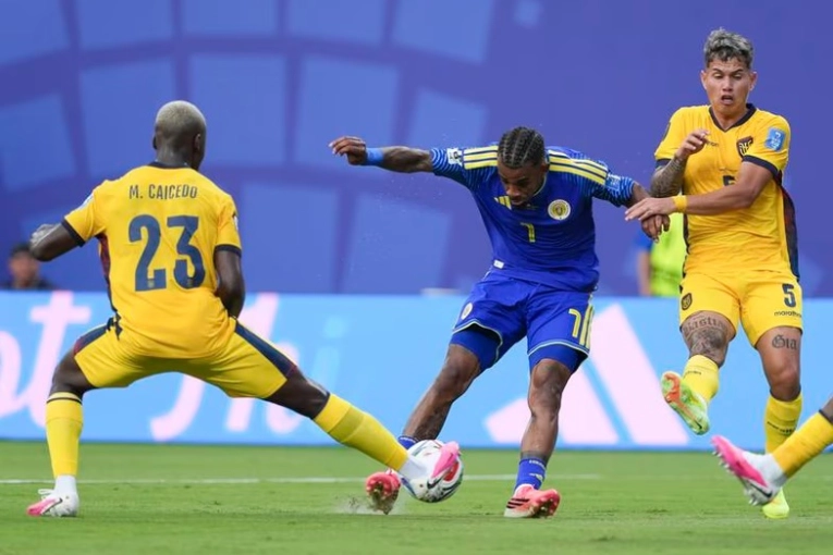Histórico punto de Curazao ante Ecuador en el empate 0 a 0 en su primera participación