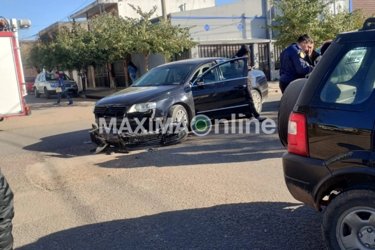 Una conductora con lesiones por un siniestro vial