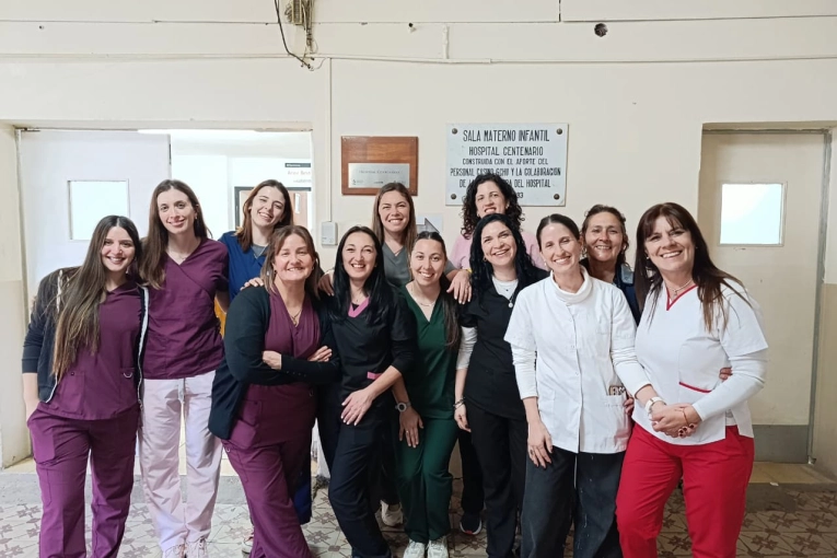 Destacan la invaluable labor de las Obstetras del hospital Centenario
